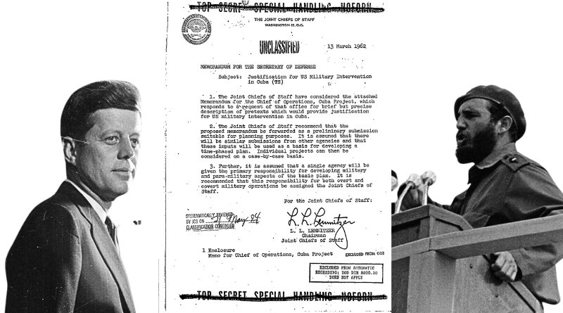De la tragedia en la Bahía de La Habana a los planes encubiertos de Estados Unidos en la Guerra Fría: un análisis de la política de falsa bandera.