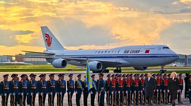 El presidente de China realiza una visita de Estado a Rusia y asiste a los actos por el 80 aniversario del triunfo en la Gran Guerra Patria