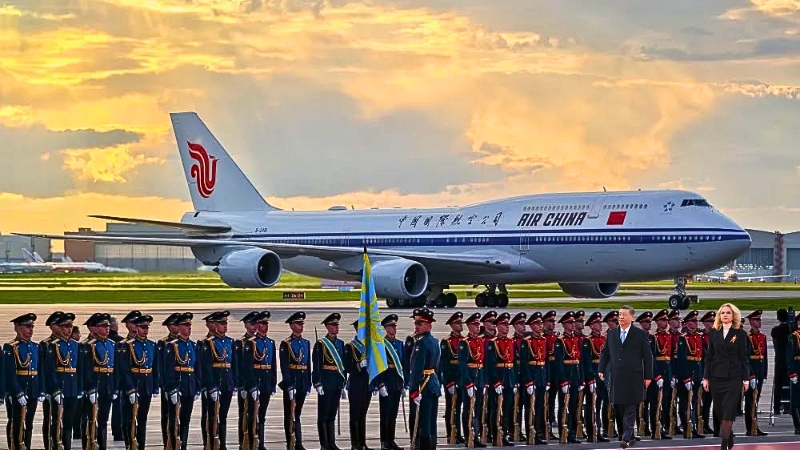 El presidente de China realiza una visita de Estado a Rusia y asiste a los actos por el 80 aniversario del triunfo en la Gran Guerra Patria