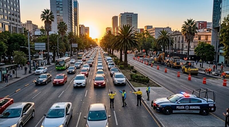 Autoridades estatales y municipales desplegaron vigilancia preventiva en puntos estratégicos para mejorar la seguridad y agilizar el tránsito metropolitano.