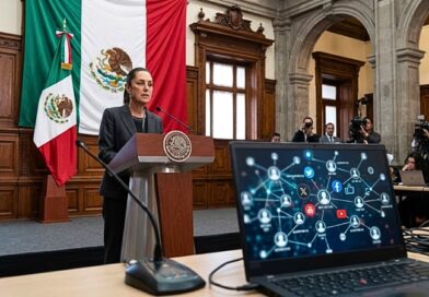 La mandataria mexicana llama al órgano autónomo a establecer límites a la propaganda digital ante la amenaza de injerencia extranjera documentada en otros países, mientras la reforma legal queda pendiente.